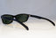 RAY-BAN Mens Vintage 1990 Designer Sunglasses Black Rectangle RB 2117 901 19368