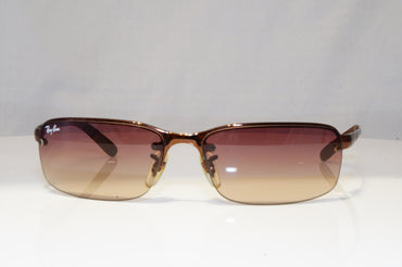 RAY-BAN Mens Vintage 1990 Sunglasses Brown Wrap FLIGHT RB 3217 014/13 22087