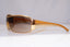 PRADA Mens Womens Unisex Designer Sunglasses Brown Shield SPR 53H 2AG-6S1 18310