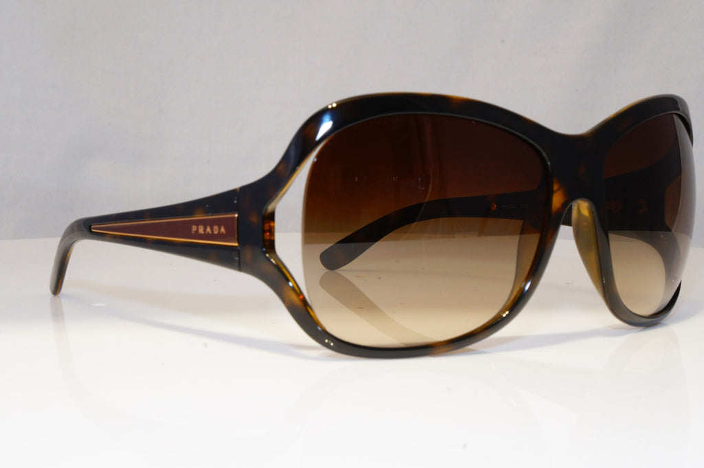PRADA Womens Oversized Designer Sunglasses Brown Square SPR 05L 2AU-6S1 22077