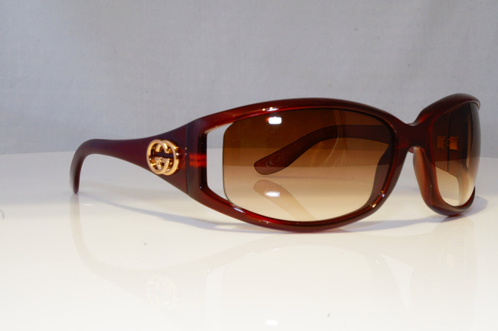 GUCCI Womens Designer Sunglasses Burgundy Butterfly GG 2989 OWDO2 19237