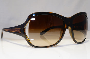 PRADA Womens Oversized Designer Sunglasses Brown Square SPR 05L 2AU-6S1 22077
