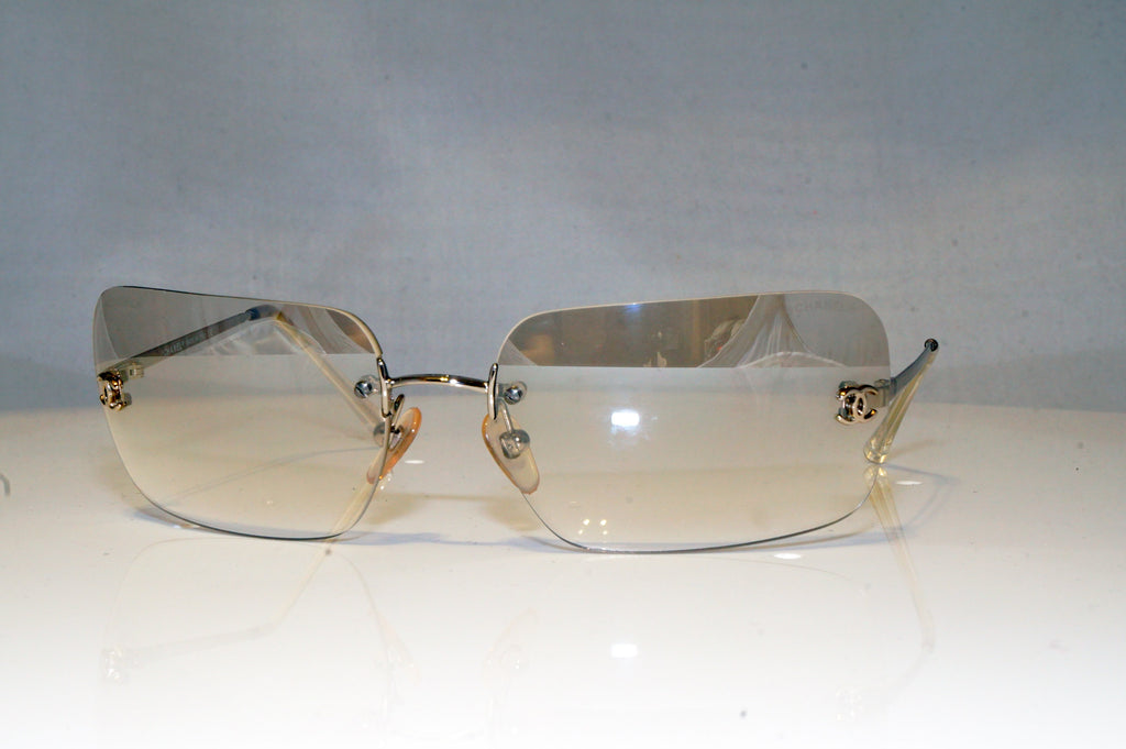 CHANEL Womens Designer Sunglasses Silver Rimless 4017 124/6I 16715