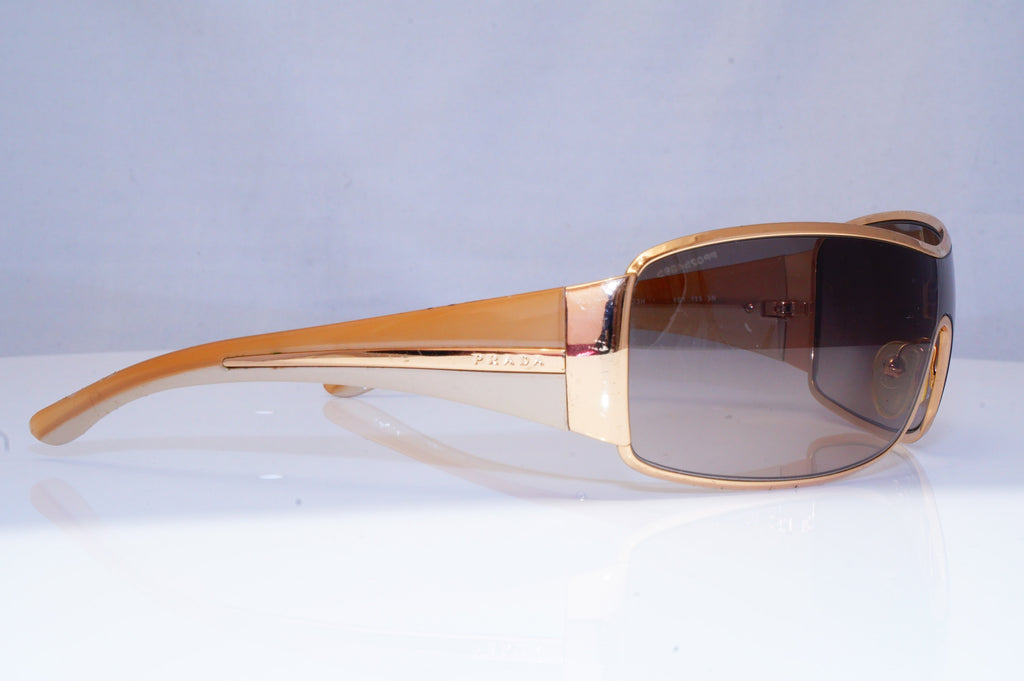 PRADA Mens Womens Unisex Designer Sunglasses Brown Shield SPR 53H 2AG-6S1 18310
