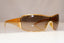 PRADA Mens Womens Unisex Designer Sunglasses Brown Shield SPR 53H 2AG-6S1 18310