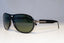 BVLGARI Mens Designer Sunglasses Black Pilot 7005 501/31 19317