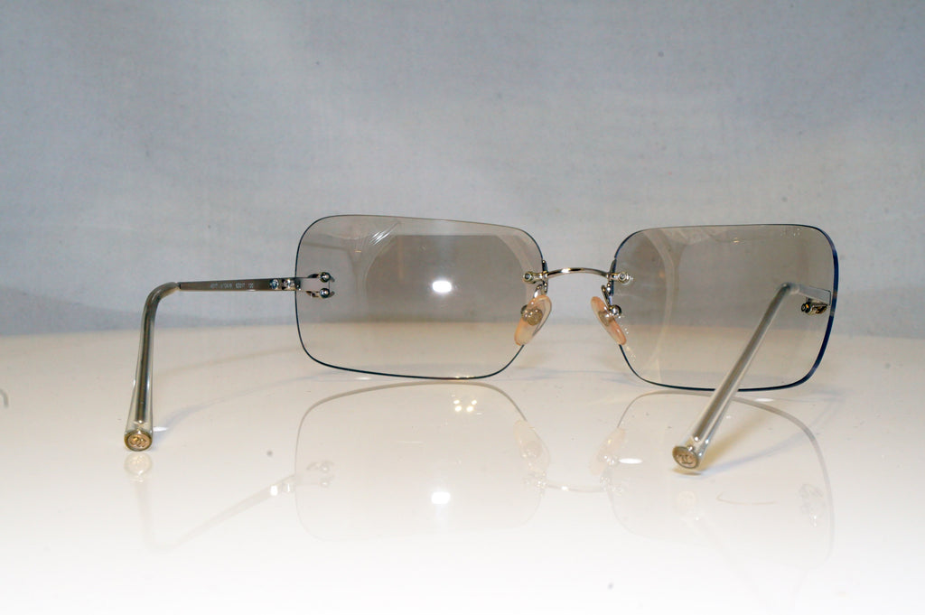 CHANEL Womens Designer Sunglasses Silver Rimless 4017 124/6I 16715