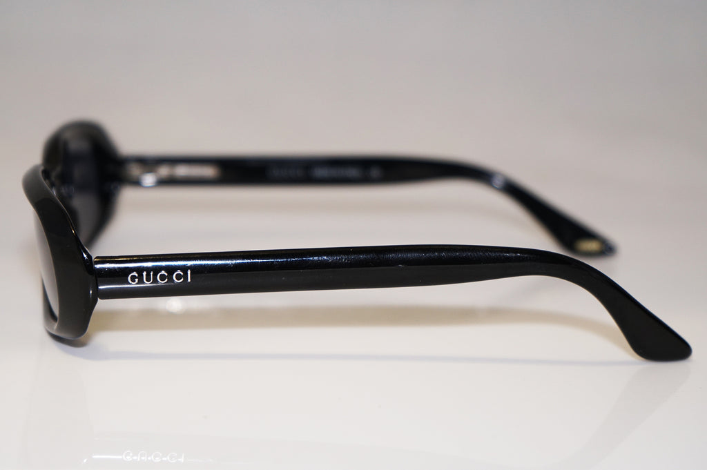 GUCCI 1990 Vintage Mens Designer Sunglasses Black Rectangle GG 1157 807 16058