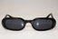 GUCCI 1990 Vintage Mens Designer Sunglasses Black Rectangle GG 1157 807 16058
