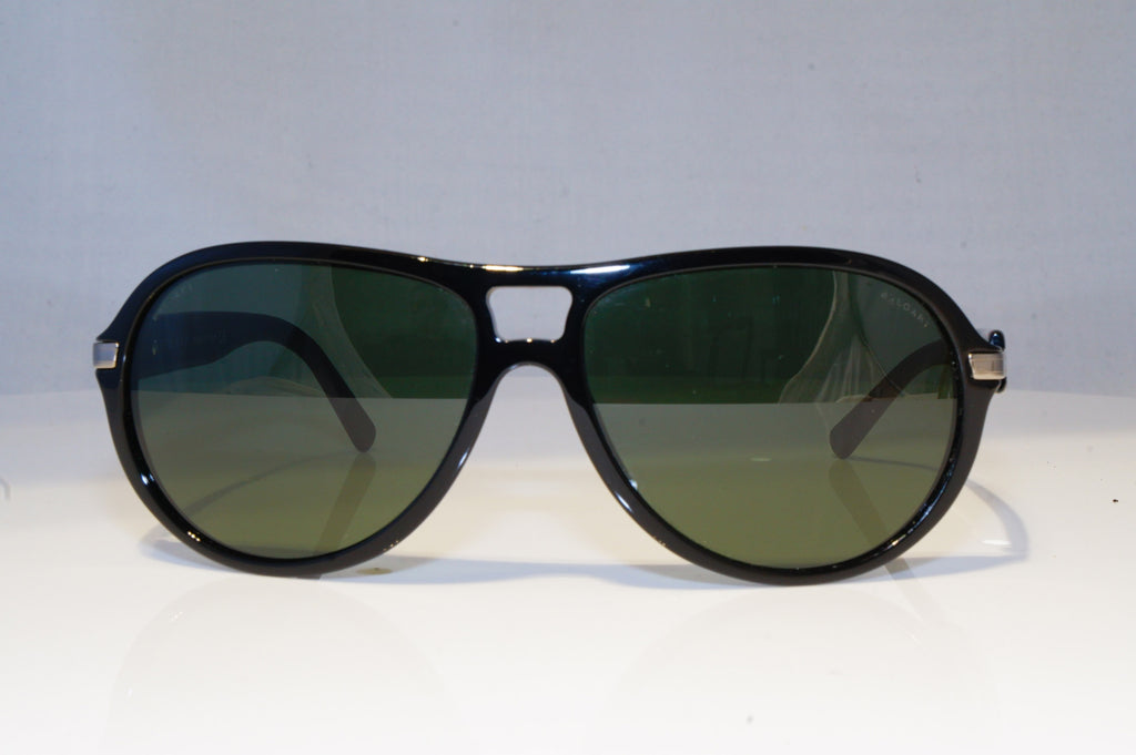 BVLGARI Mens Designer Sunglasses Black Pilot 7005 501/31 19317