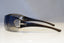 GUCCI Womens Diamante Designer Sunglasses Grey Shield GG 2712 RFUVK 19439