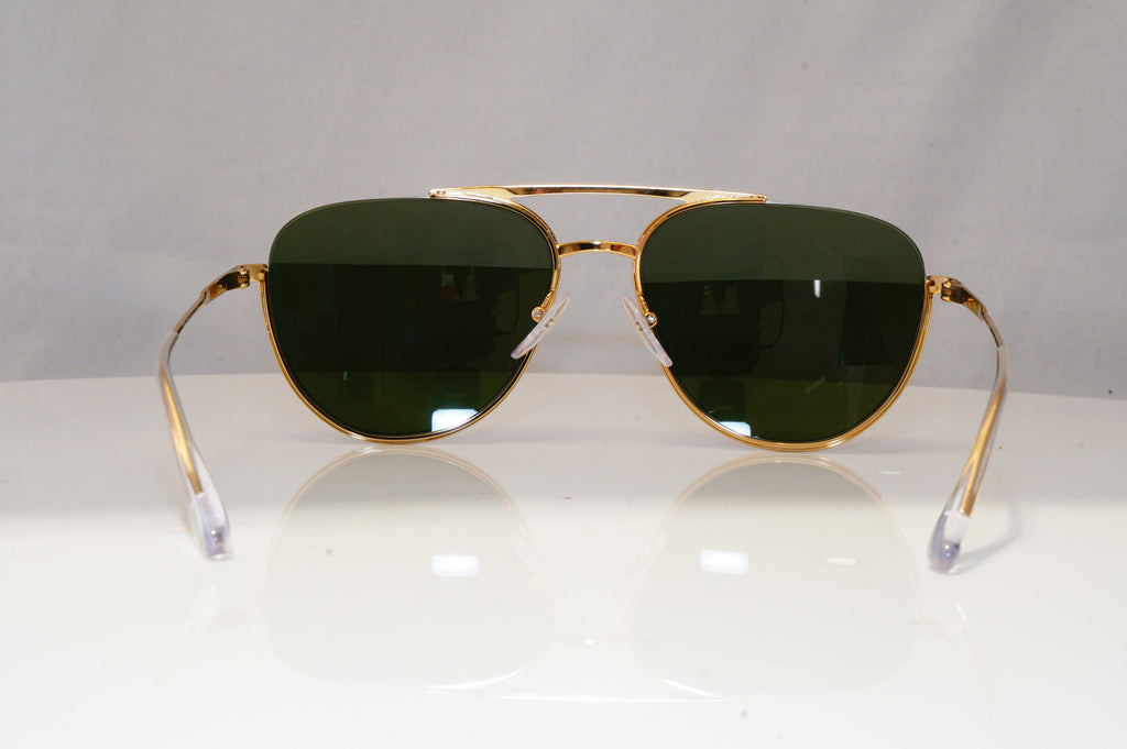PRADA Mens Boxed Designer Sunglasses Gold Pilot NEW SPR 50U 5AK-110 22081