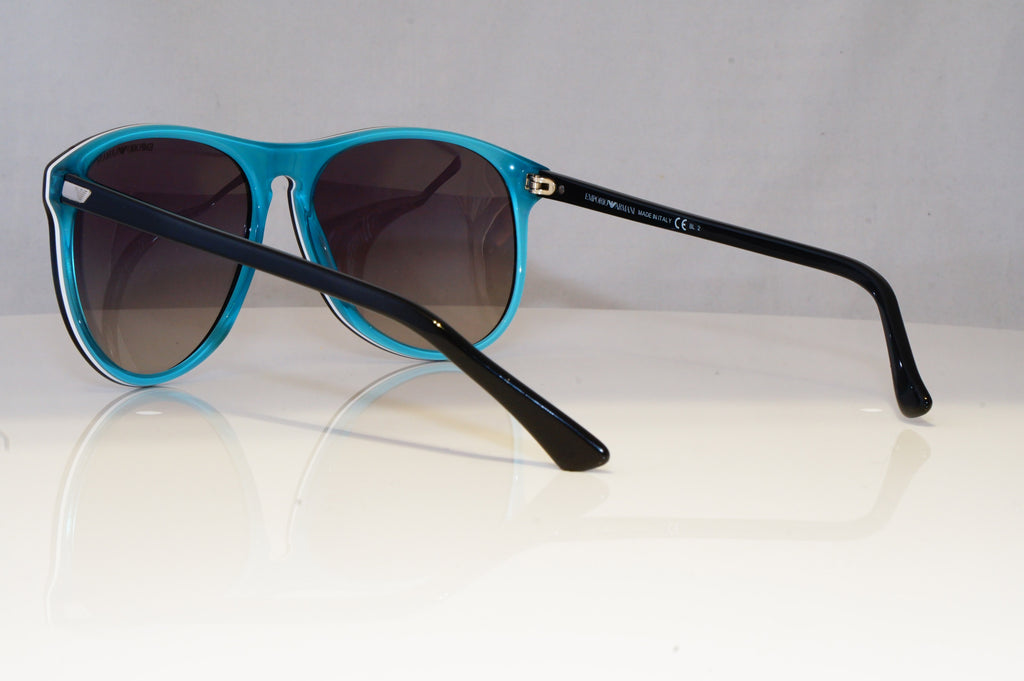 EMPORIO ARMANI Mens Designer Sunglasses Black Square EA 9801 YVTDX 19217