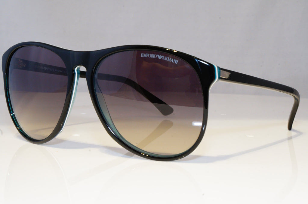 EMPORIO ARMANI Mens Designer Sunglasses Black Square EA 9801 YVTDX 19217