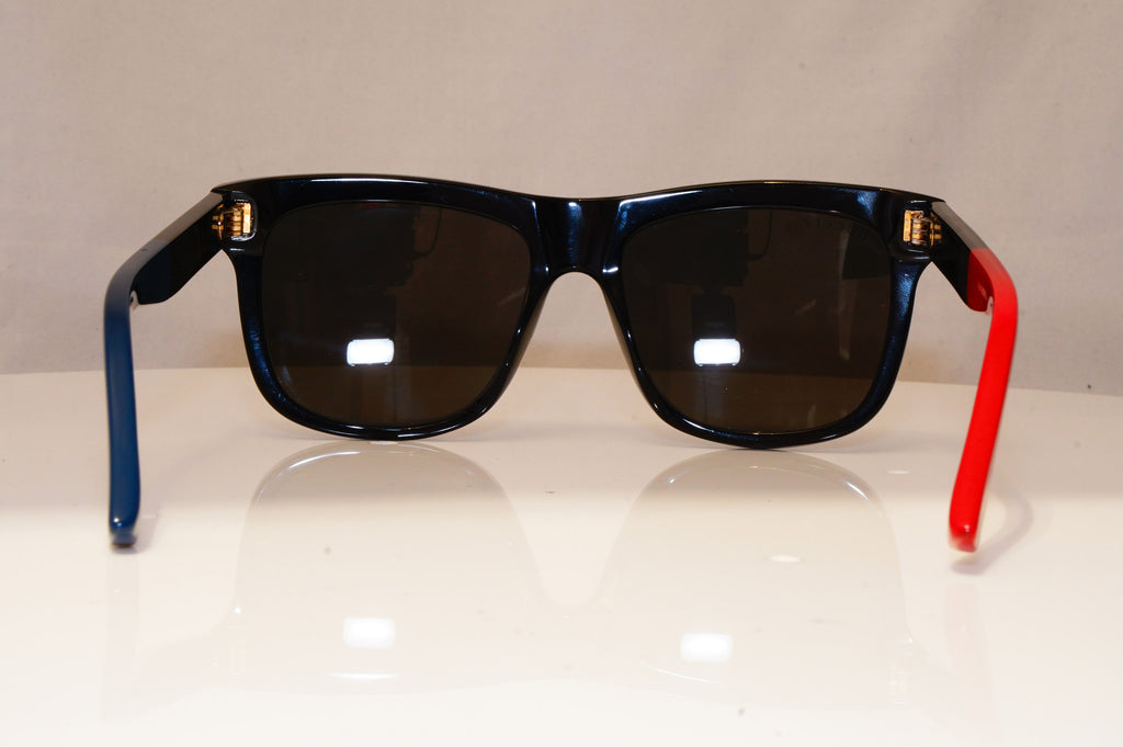 GUCCI Mens Womens Unisex Polarized Sunglasses Black Square GG 0158S 003 22068