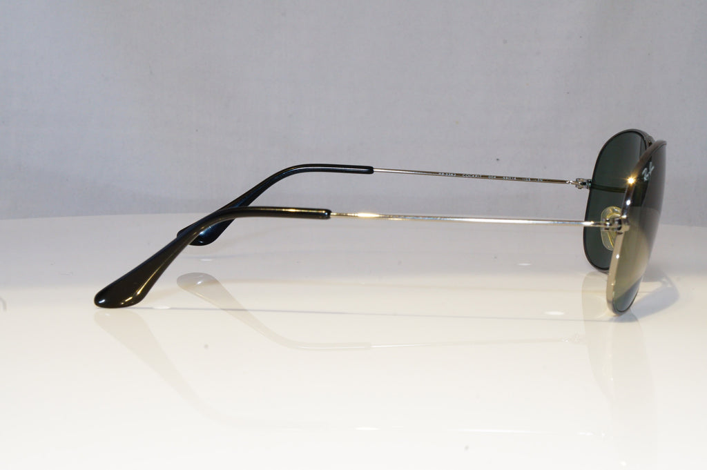 RAY-BAN Mens Designer Sunglasses Silver Pilot COCKPIT RB 3362 004 19258