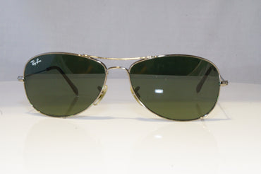 RAY-BAN Mens Designer Sunglasses Silver Pilot COCKPIT RB 3362 004 19258