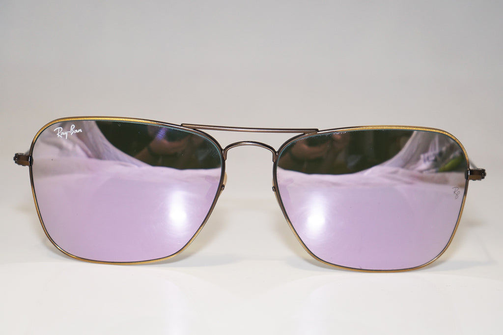 RAY-BAN Mens Unisex Designer Mirror Sunglasses Gold Caravan RB 3136 167/4K 16237