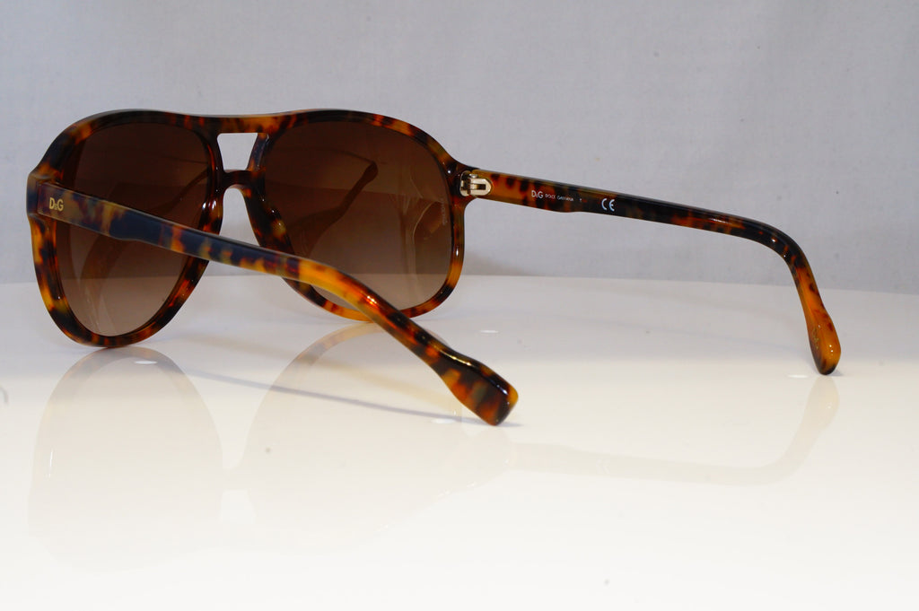 DOLCE & GABBANA Mens Designer Sunglasses Brown Pilot D&G 3043 1602/13 19213