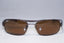 RAY-BAN Mens Designer Sunglasses Brown Rectangle RB 3302 014 14917
