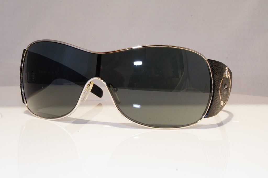 PRADA Womens Designer Sunglasses Black Shield SPR 58L 7JS-1A1 18700