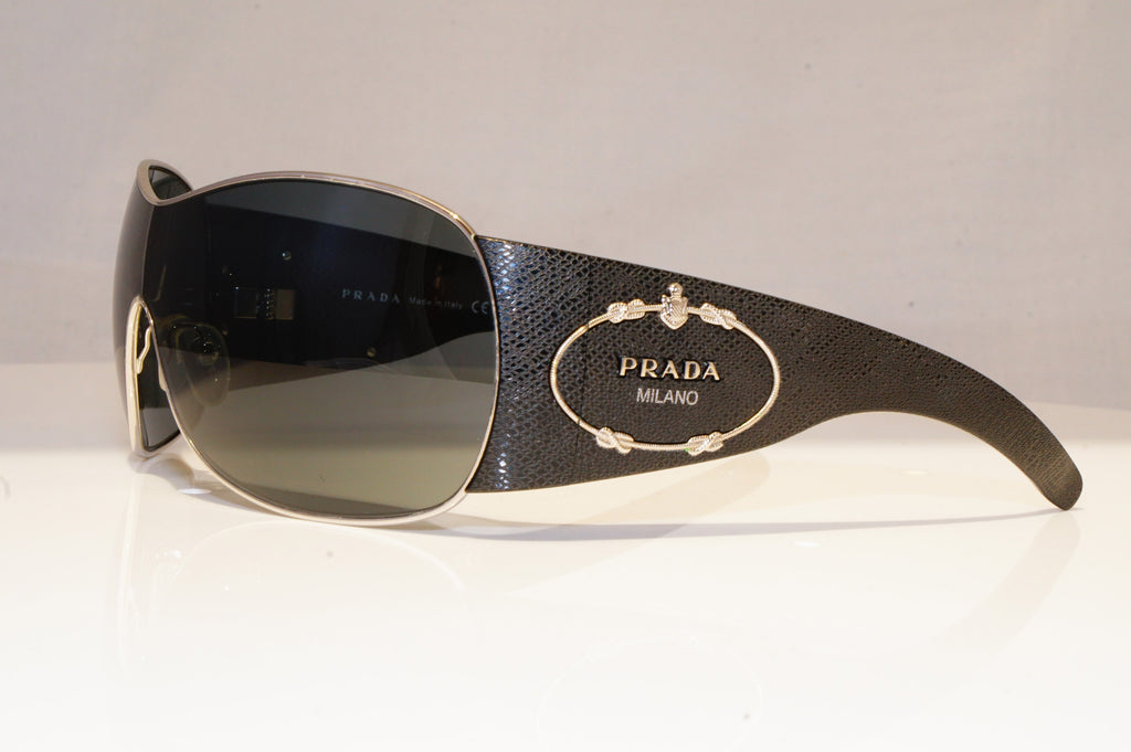 PRADA Womens Designer Sunglasses Black Shield SPR 58L 7JS-1A1 18700