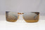 DOLCE & GABBANA Mens Vintage Sunglasses Gold Rectangle DG 610S F81 22129