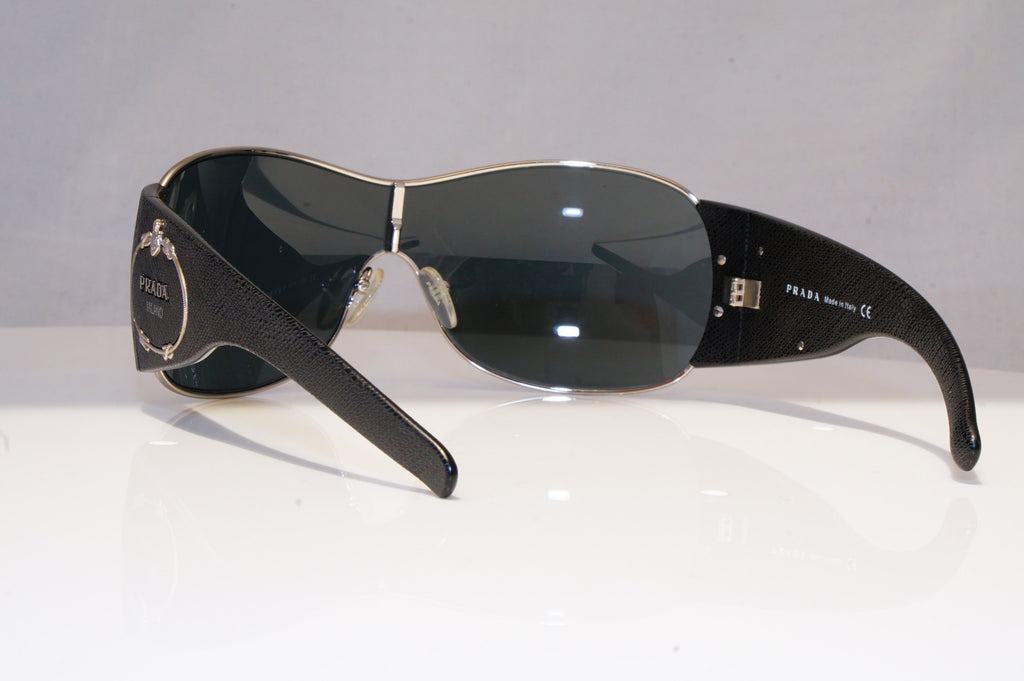 PRADA Womens Designer Sunglasses Black Shield SPR 58L 7JS-1A1 18700