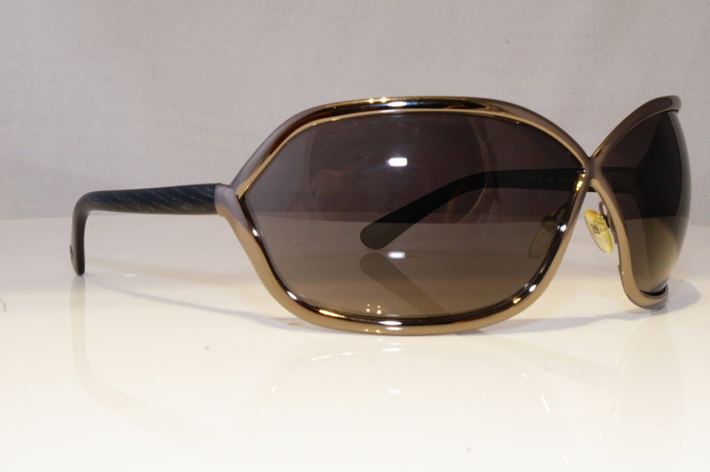 TOM FORD Womens Oversized Designer Sunglasses Black Wrap Ava TF 115 08A 19222