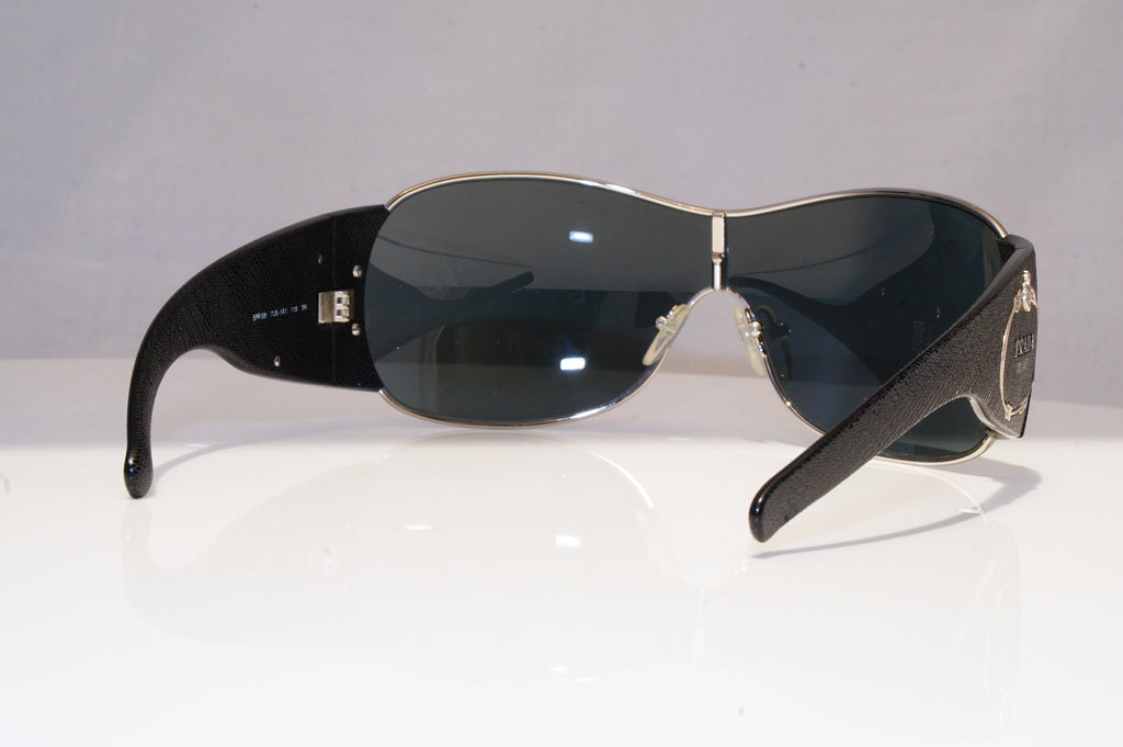 PRADA Womens Designer Sunglasses Black Shield SPR 58L 7JS-1A1 18700