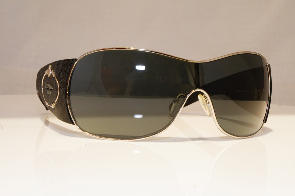 PRADA Womens Designer Sunglasses Black Shield SPR 58L 7JS-1A1 18700