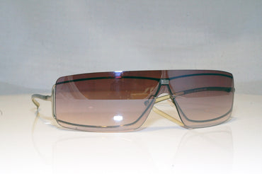 GUCCI Womens Vintage 1990 Designer Sunglasses Silver Shield GG 1710 6LBBI 16611