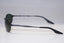 RAY-BAN 1990 Vintage Mens Designer Sunglasses Black Oval W2963 PTAW 14806