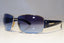 BVLGARI Womens Diamante Designer Sunglasses Burgundy Shield 6034-B 5038/13 19323
