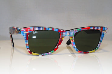 RAY-BAN Mens Boxed Designer Sunglasses Wayfarer WAYFARER PRINTS RB 2140 16682