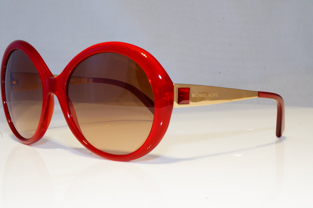 MICHAEL KORS Womens Diamante Designer Sunglasses Red MK 2015B Willa 308913 19383