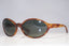 RAY-BAN 1990 Vintage Womens Designer Sunglasses Brown Oval JANESCA 1 14929