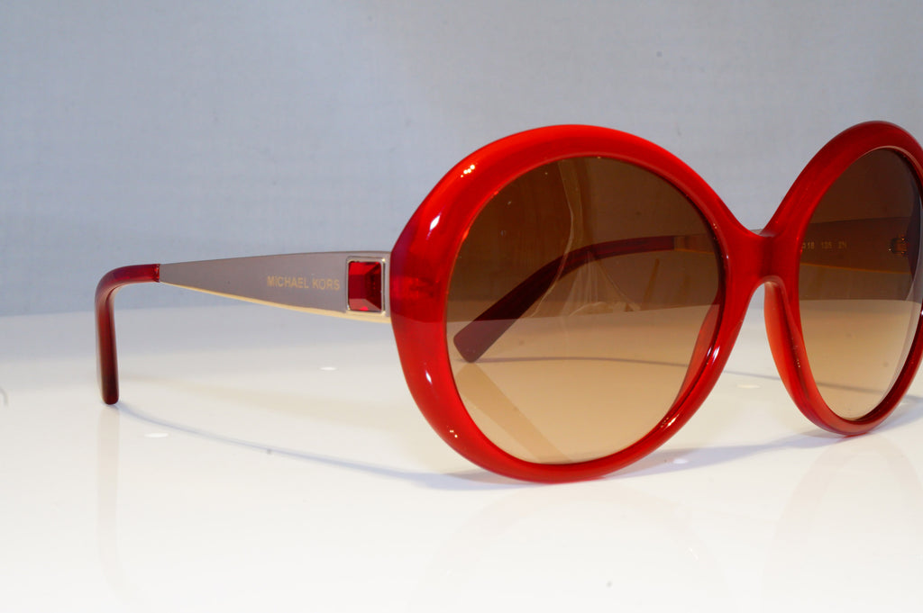 MICHAEL KORS Womens Diamante Designer Sunglasses Red MK 2015B Willa 308913 19383
