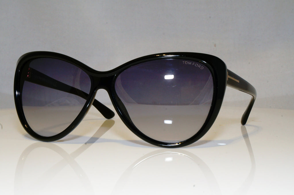TOM FORD Womens Boxed Designer Sunglasses Black Cat Eye TF 230 01B 17430