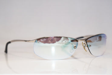 RAY-BAN Vintage Mens Designer Sunglasses Silver Top Bar RB 3179 003/Z1 16195