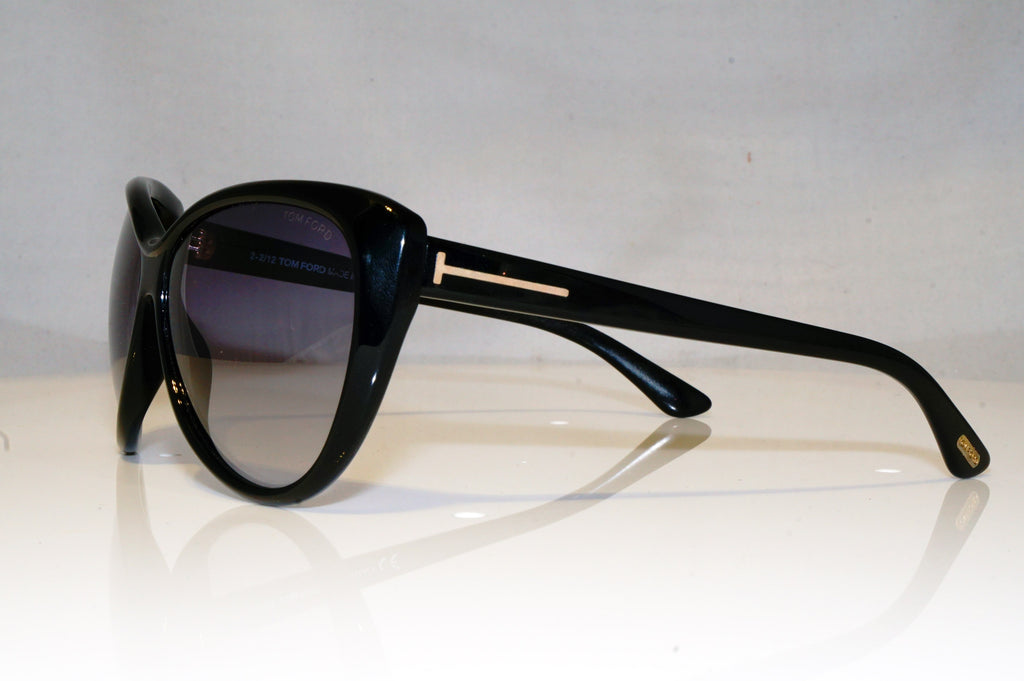 TOM FORD Womens Boxed Designer Sunglasses Black Cat Eye TF 230 01B 17430