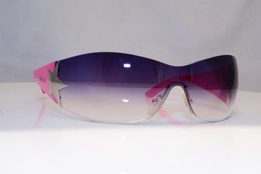 PRADA Mens Womens Designer Sunglasses Pink Shield STAR SPR 72G 1BC-5D1 18703