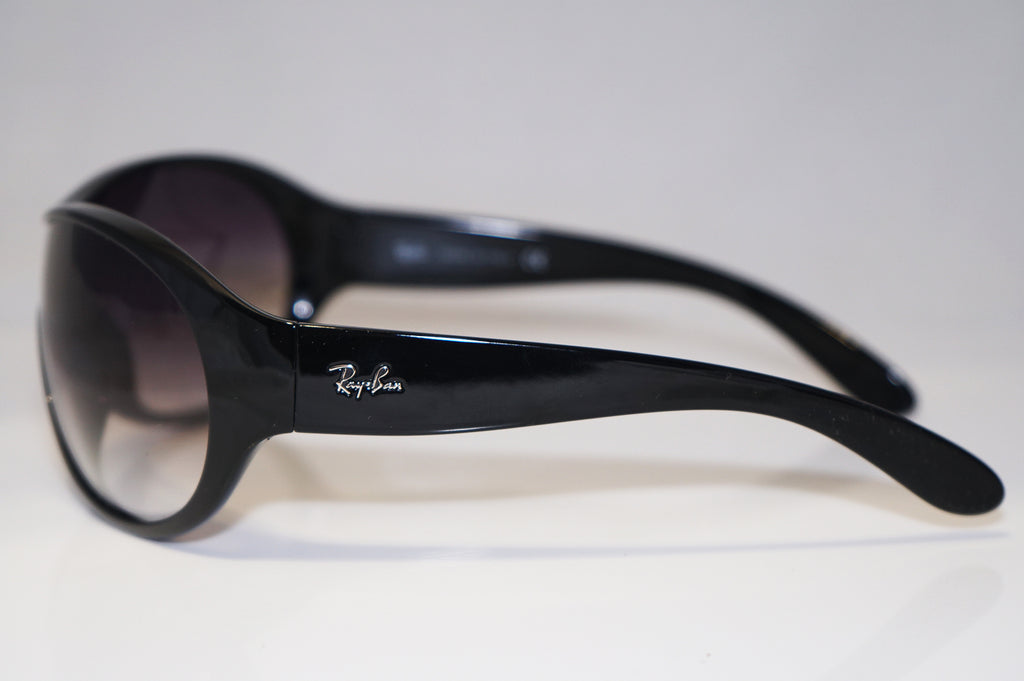RAY-BAN Womens Designer Sunglasses Black Shield RB 4081 601/8G 16206