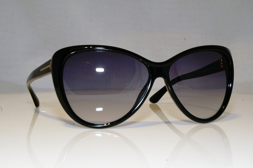 TOM FORD Womens Boxed Designer Sunglasses Black Cat Eye TF 230 01B 17430