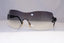 VERSACE Womens Diamante Designer Sunglasses Black Shield 2043-B 1009/8G 18709