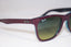 RAY-BAN Mens Unisex Designer Sunglasses Burgundy Square RB 4184 6114/3M 16110