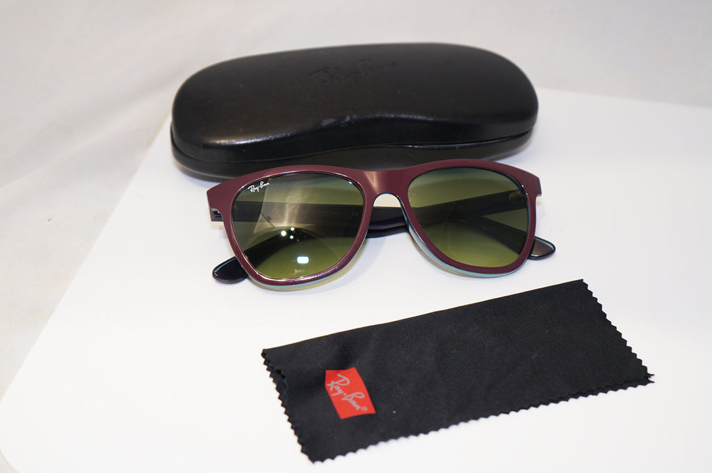 RAY-BAN Mens Unisex Designer Sunglasses Burgundy Square RB 4184 6114/3M 16110
