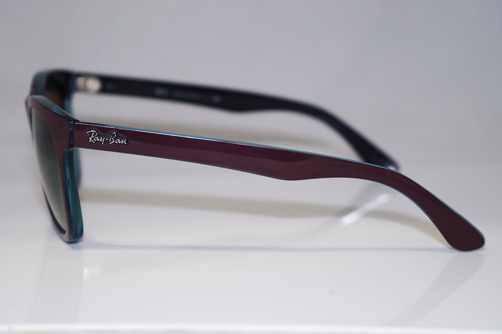 RAY-BAN Mens Unisex Designer Sunglasses Burgundy Square RB 4184 6114/3M 16110