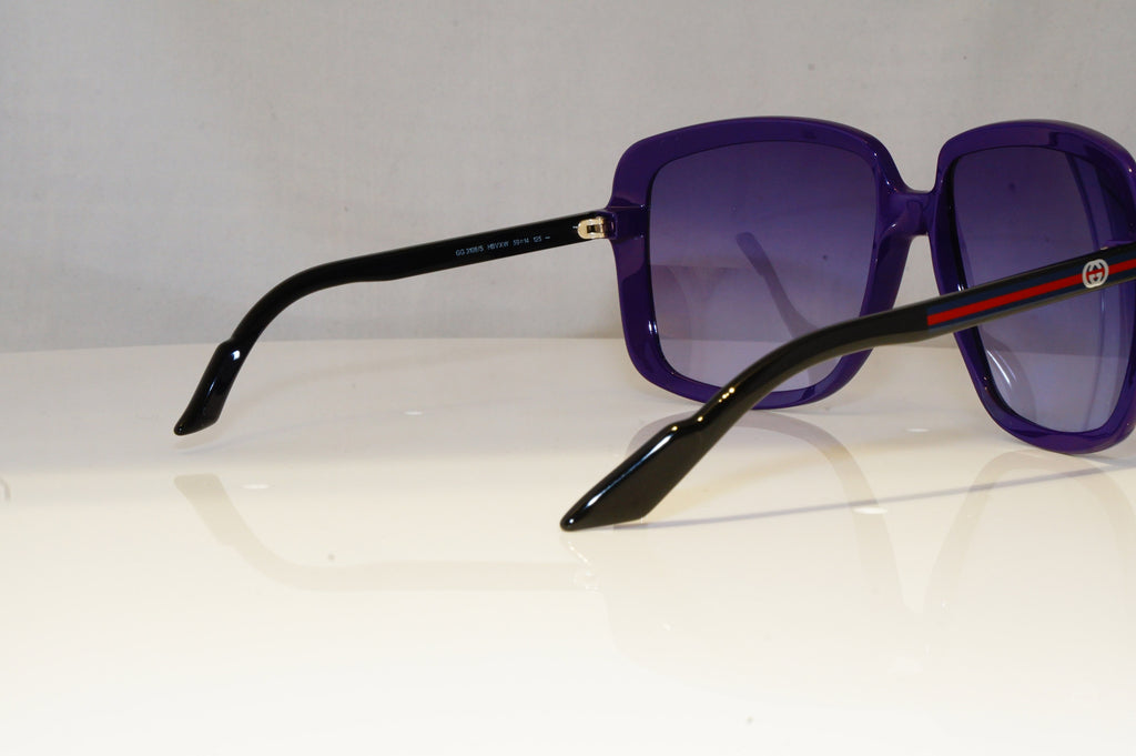 GUCCI Mens Womens Oversized Designer Sunglasses Violet Wrap GG 3108 HBVXW 19250