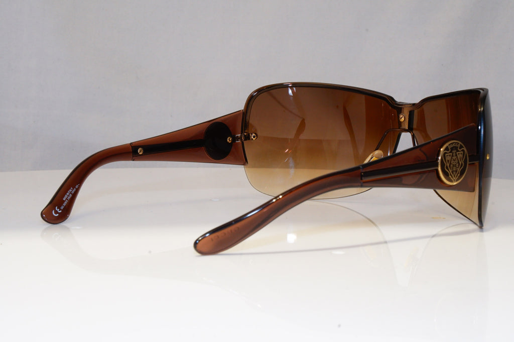 GUCCI Womens Oversized Designer Sunglasses Brown Square GG 2828 24UJD 22113